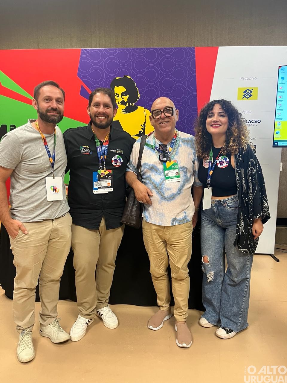 Diretor de Cultura de Rodeio Bonito participa da Conferência Nacional da Cultura em Brasília