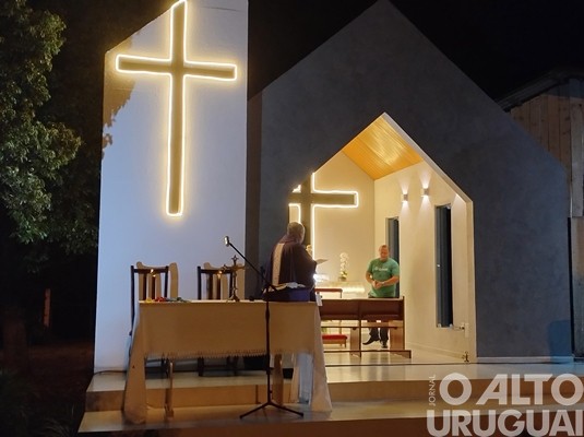 Inaugurado oratório de Nossa Senhora da Salete em FW