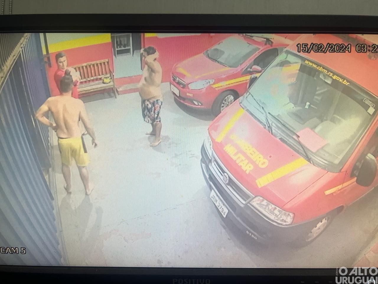 Bombeiros de Palmeira das Missões salvam mais um bebê engasgado