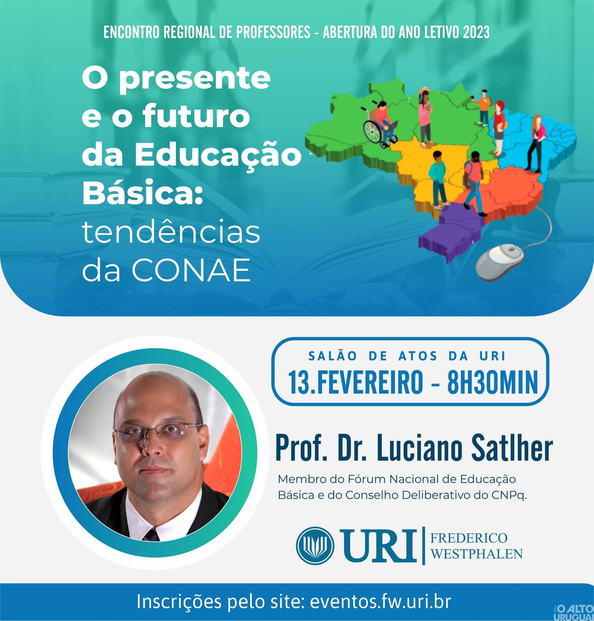 URI/FW promove evento de volta às aulas para escolas da região