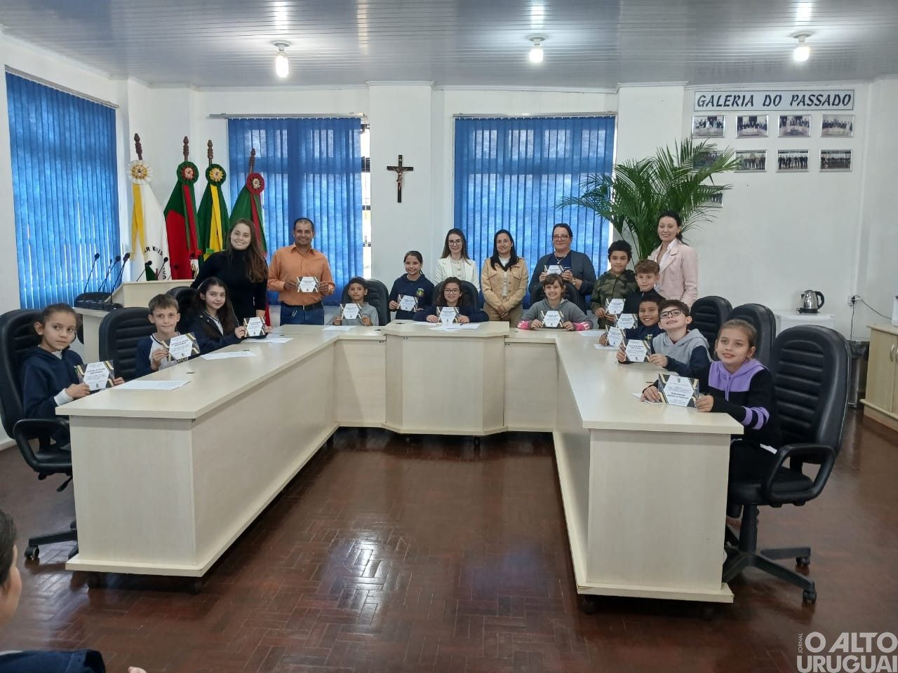 Alunos conhecem funcionamento do Legislativo de Taquaruçu do Sul