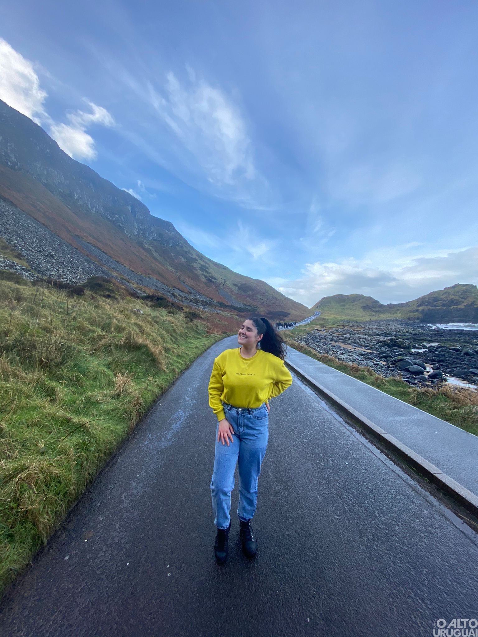 Uma seberiense pela Irlanda