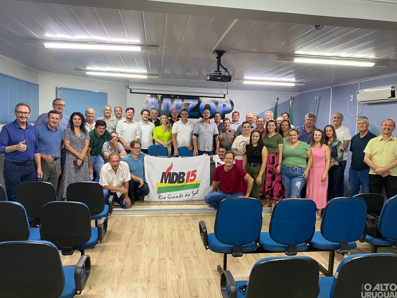 Representantes do MDB elegem coordenadoria regional