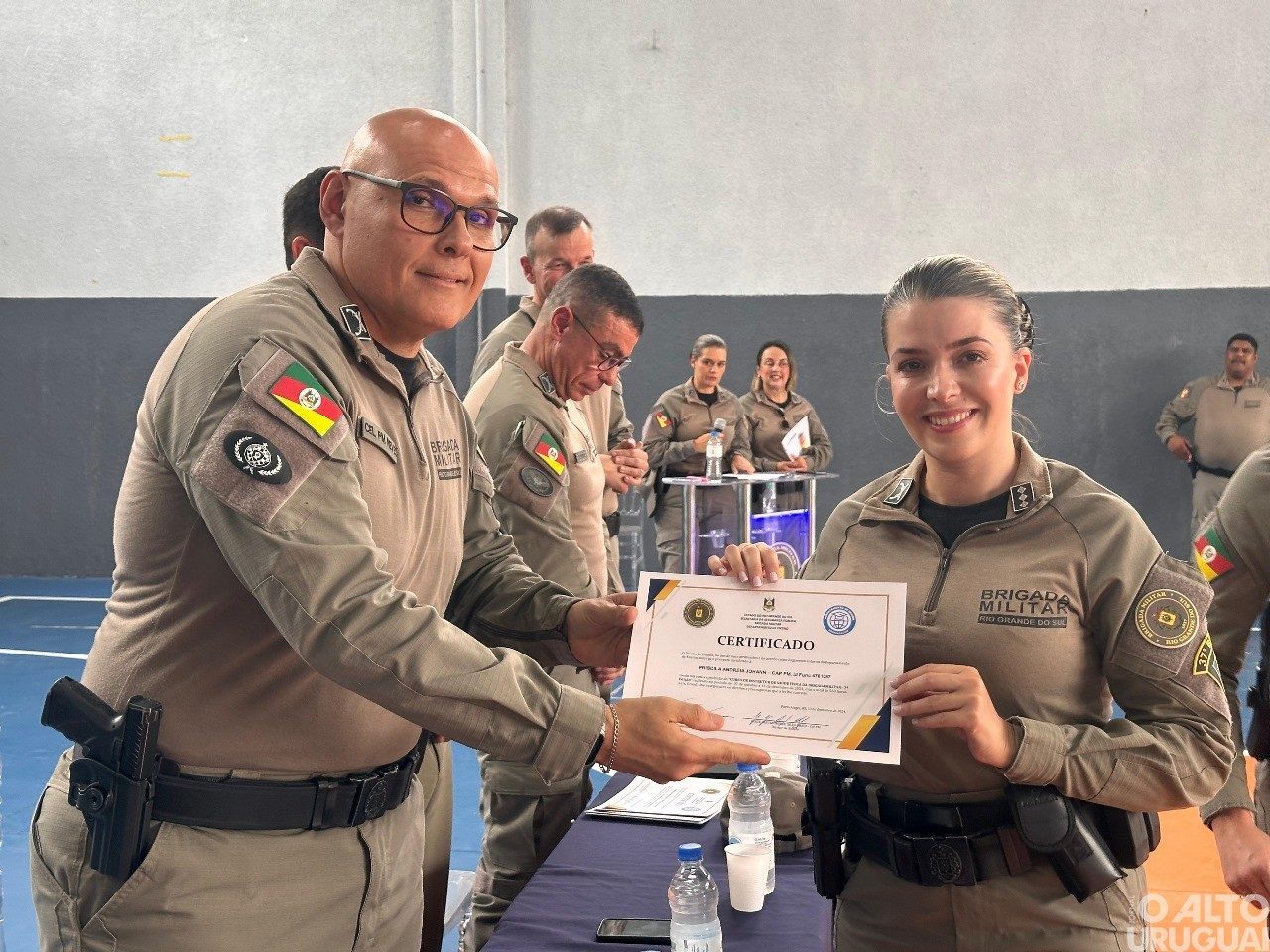 Capitã do 37º BPM conclui o Curso de Instrutor de Saúde Física