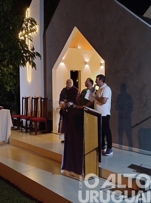 Inaugurado oratório de Nossa Senhora da Salete em FW