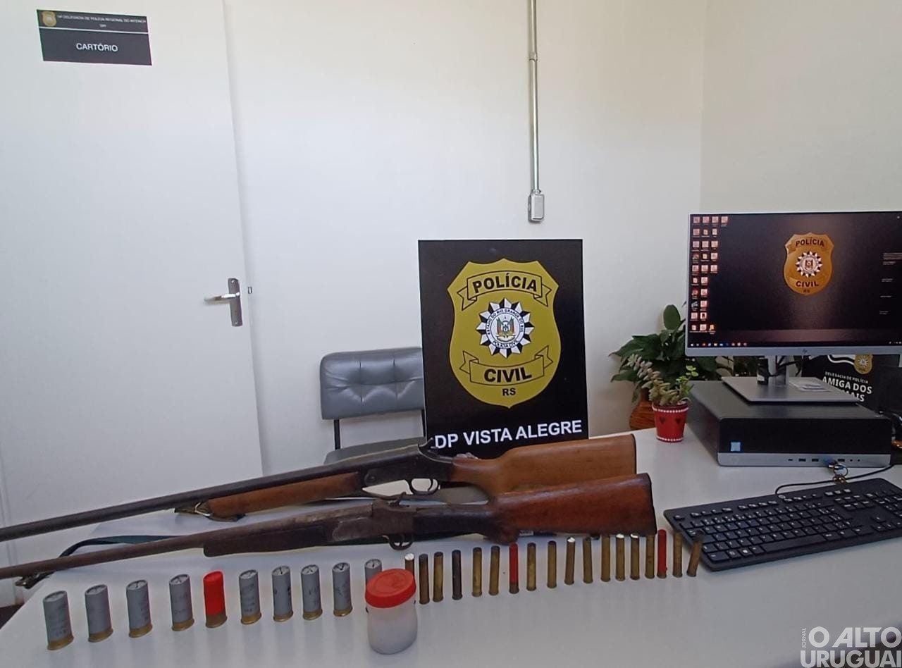 Polícia Civil apreende armas e munições na região