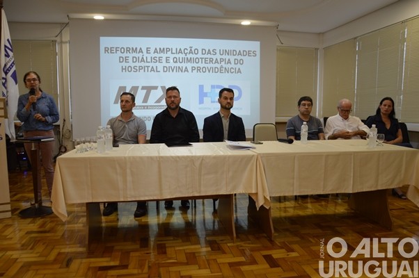 Assinado contrato entre empresa e HDP para a construção da Oncologia