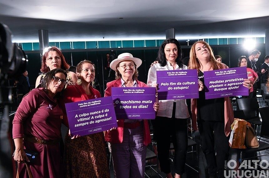 Sancionada lei que institui “Agosto Lilás” como mês nacional de proteção à mulher