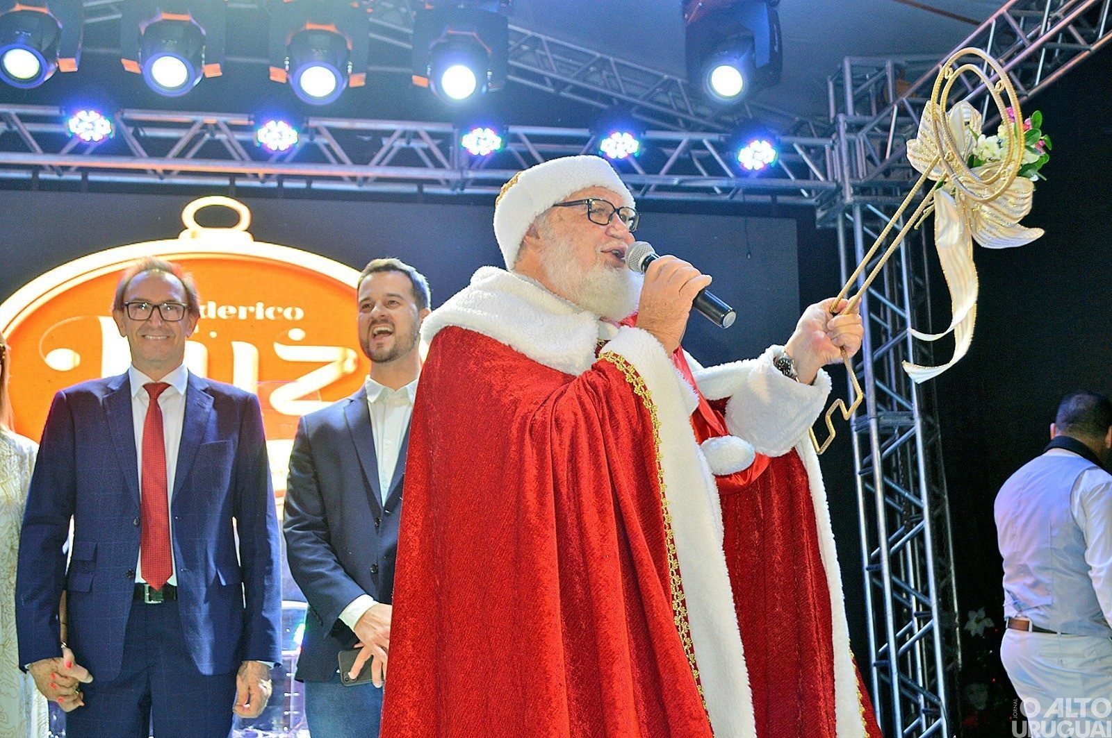 Chegada do Papai Noel marca programação deste fim de semana em FW