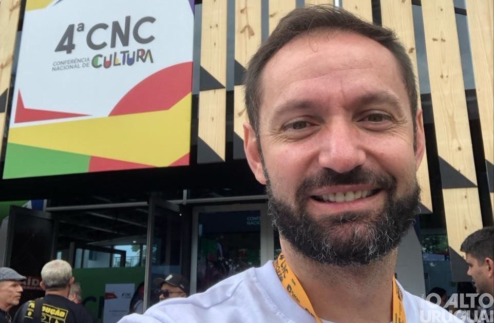 Diretor de Cultura de Rodeio Bonito participa da Conferência Nacional da Cultura em Brasília