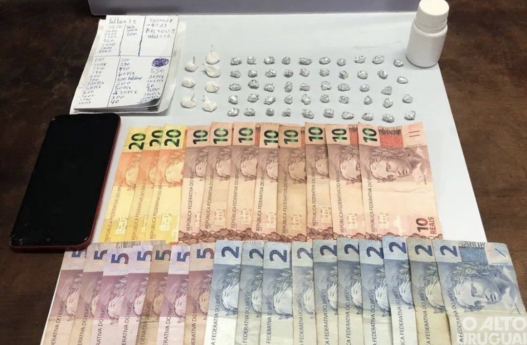 Jovem é preso por tráfico de drogas em FW