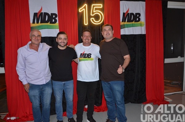 MDB realiza encontro regional em Seberi com a presença de Gabriel Souza