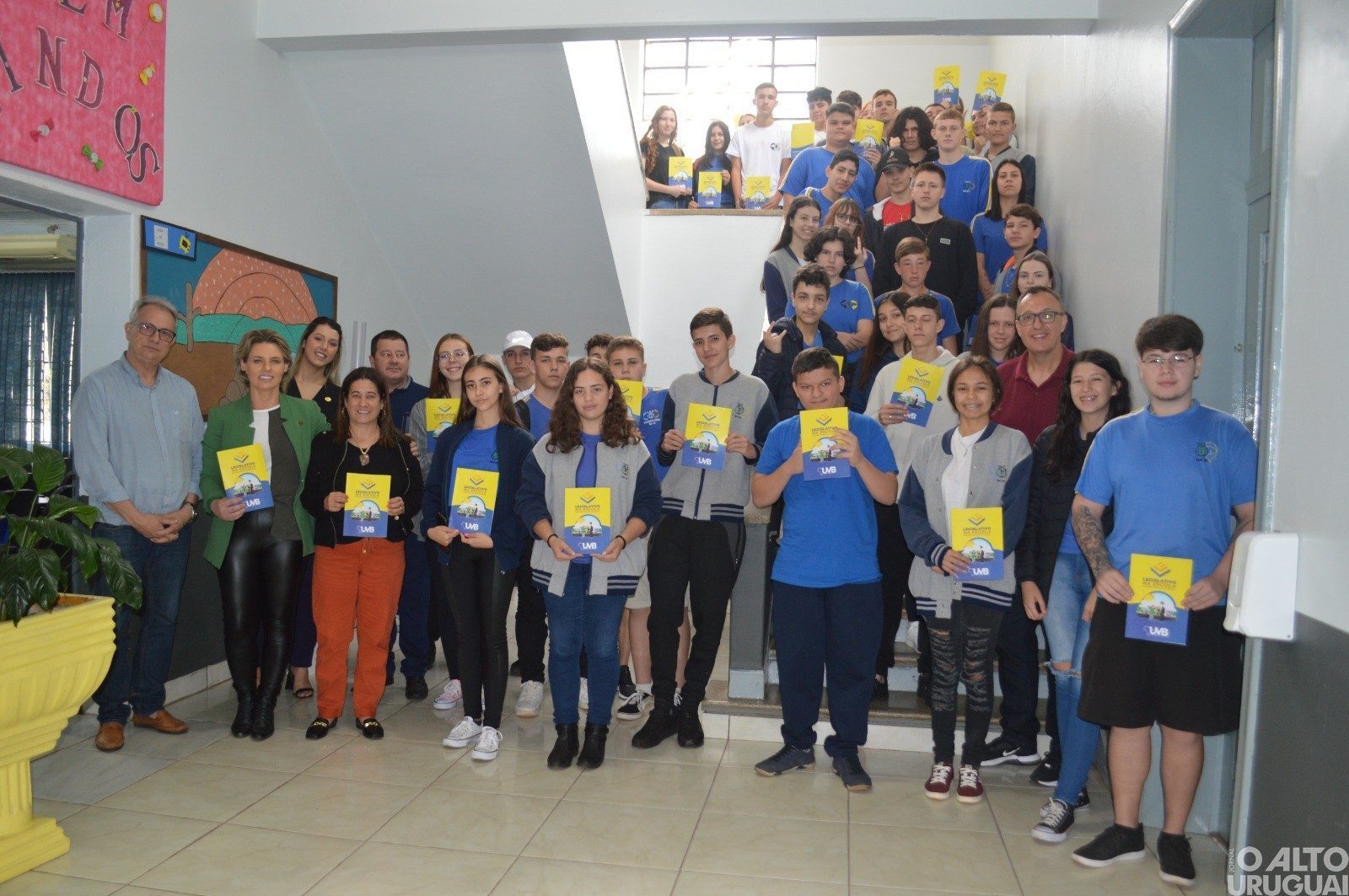 Iraí: alunos da Visconde de Taunay participam do “Legislativo na Escola”