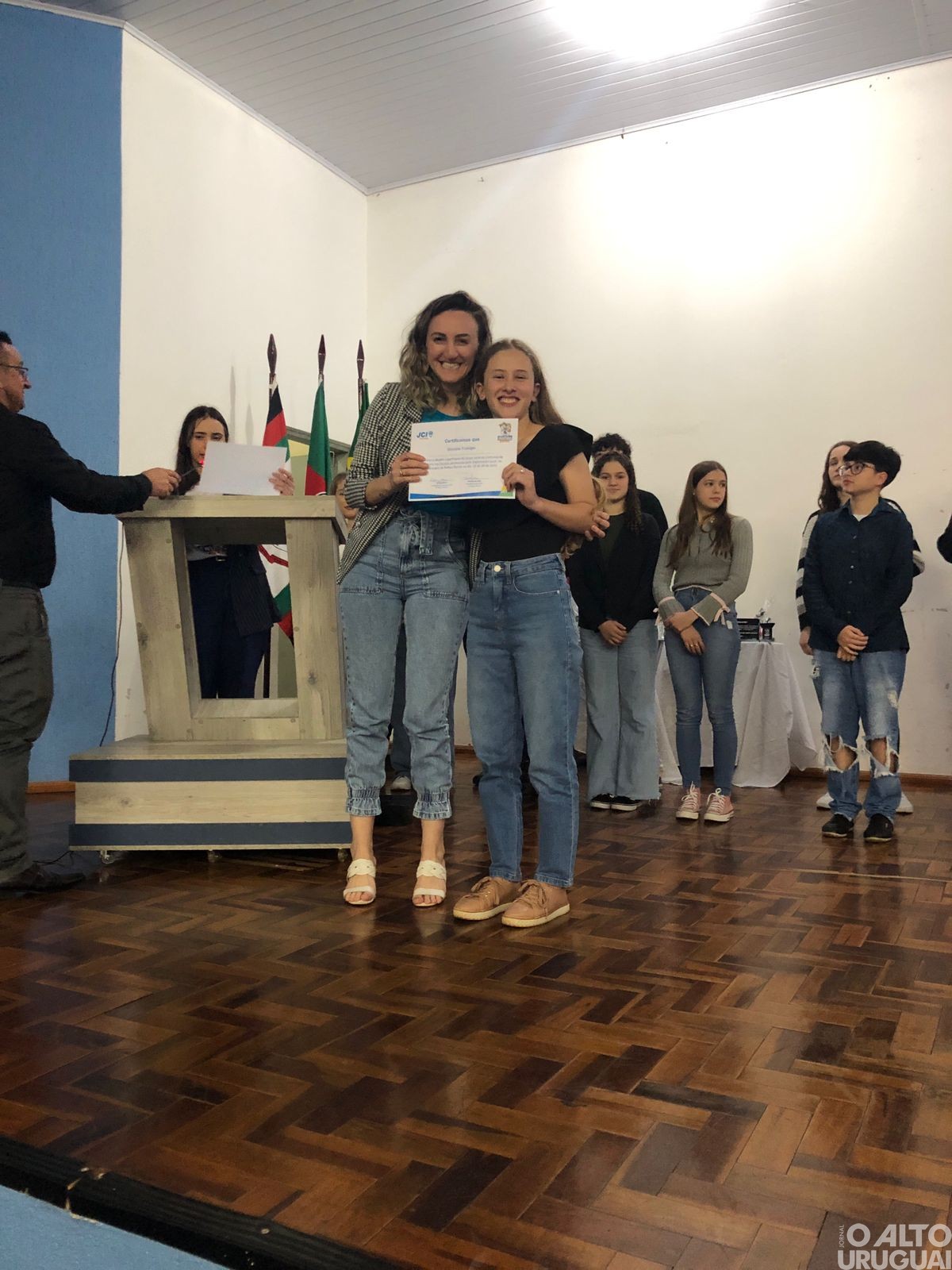 Estudantes de Rodeio Bonito participam da final do Concurso de Oratória nas Escolas
