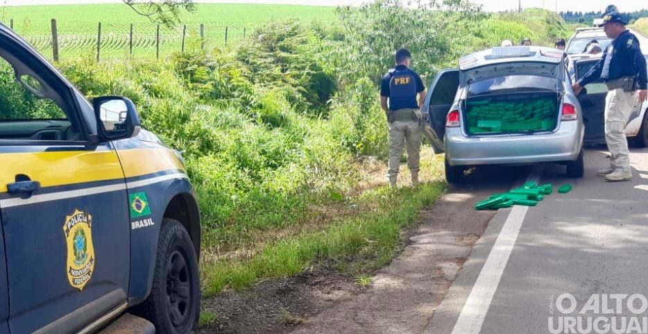 PRF apreende mais de meia tonelada de maconha em Passo Fundo
