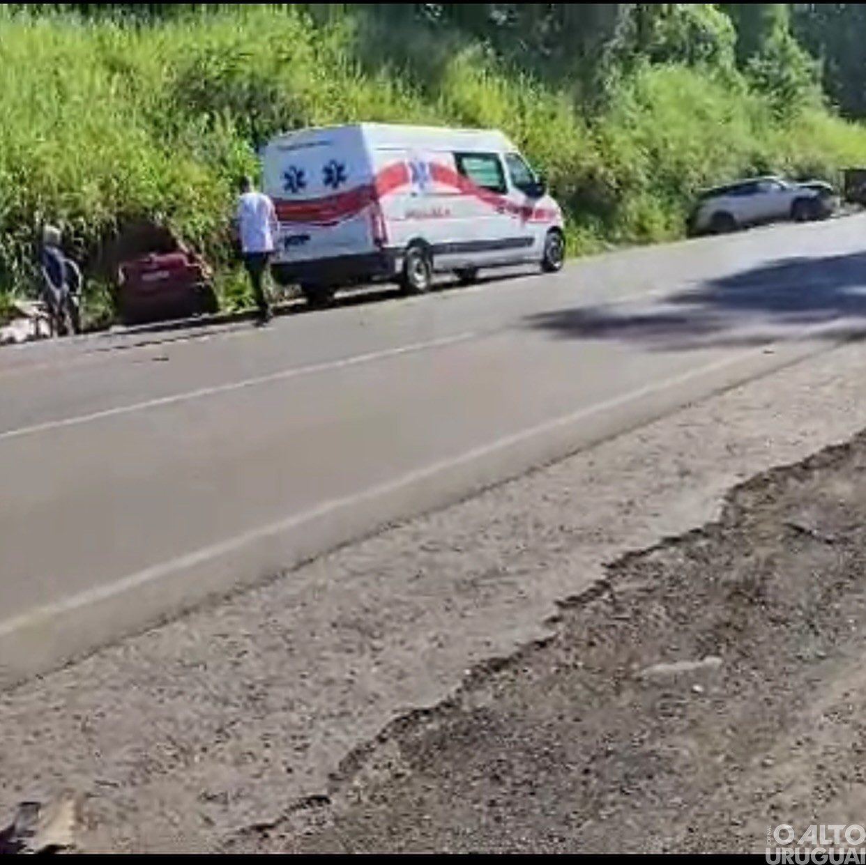 Colisão frontal na BR-386 em Iraí deixa um ferido