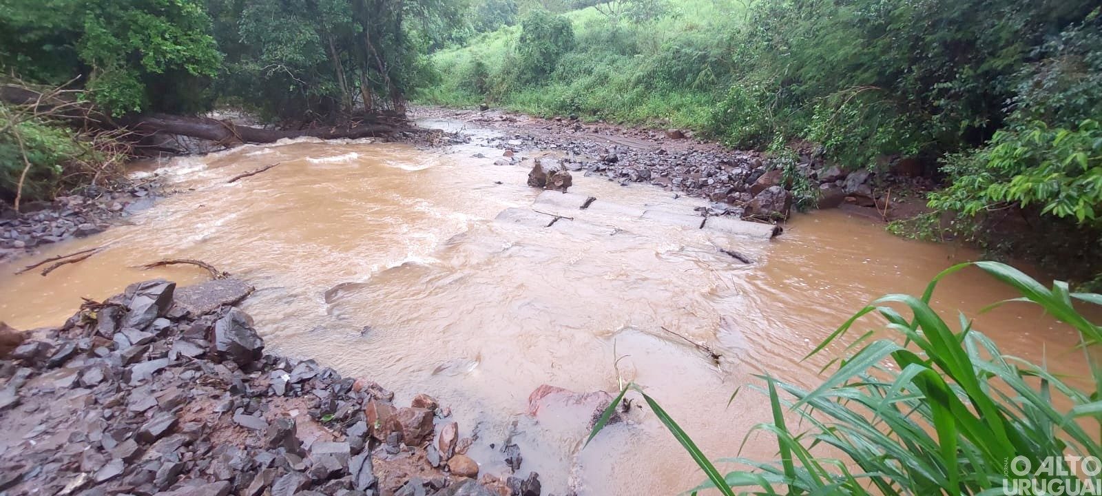Planalto sofre com estragos causados pelas fortes chuvas 
