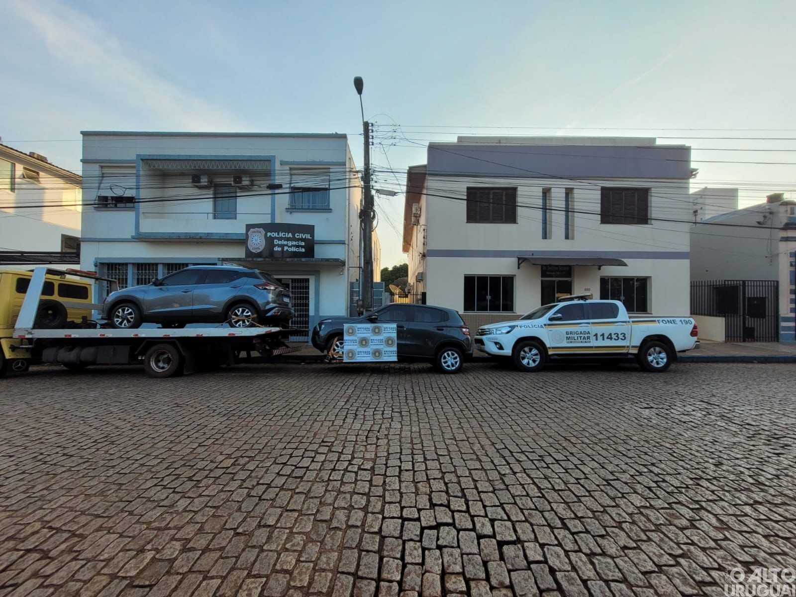 Palmeira das Missões: BM recupera dois veículos roubados