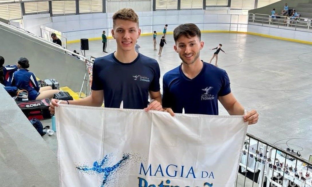 Bernardo Folle Sponchiado conquista bronze no Campeonato Brasileiro de Patinação Artística