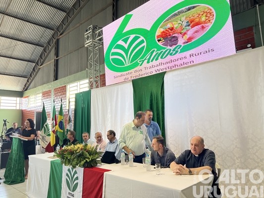 Sindicato dos Trabalhadores Rurais de FW completa 60 anos