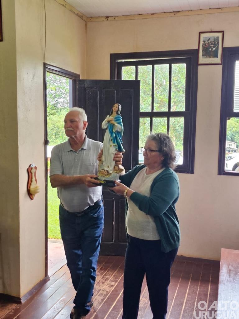 Missa campal do Dia de Nossa Senhora da Imaculada Conceição é realizada