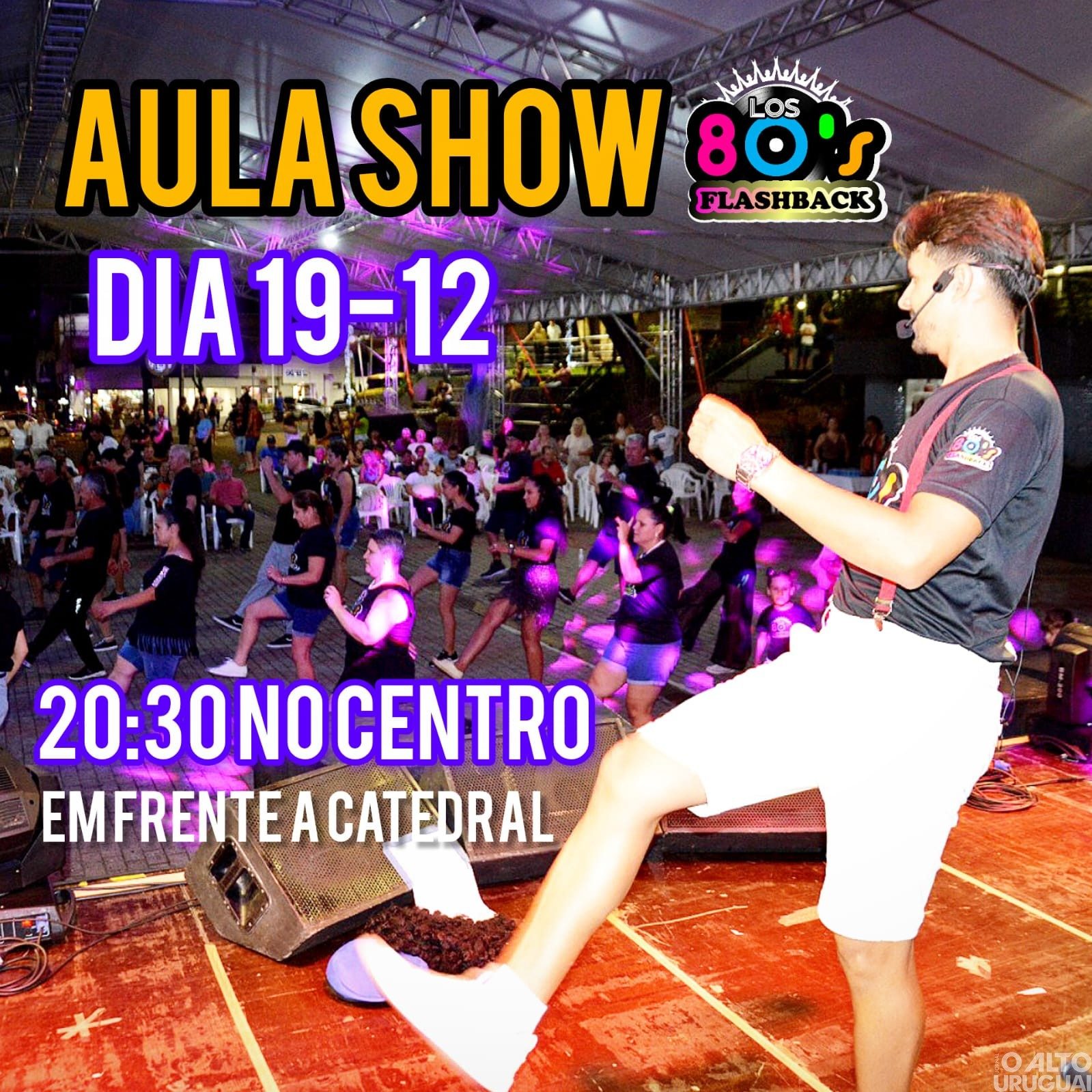Aula Show dos Los 80’s Flashback movimenta o centro de FW