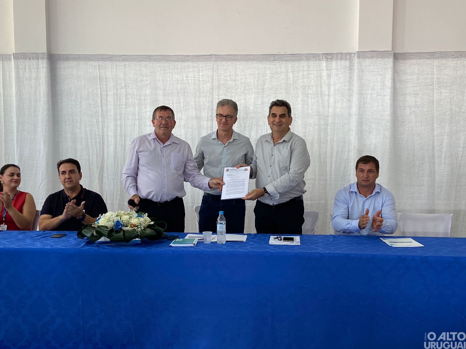 Reunião da Amzop é realizada durante Feira do Peixe de Taquaruçu do Sul