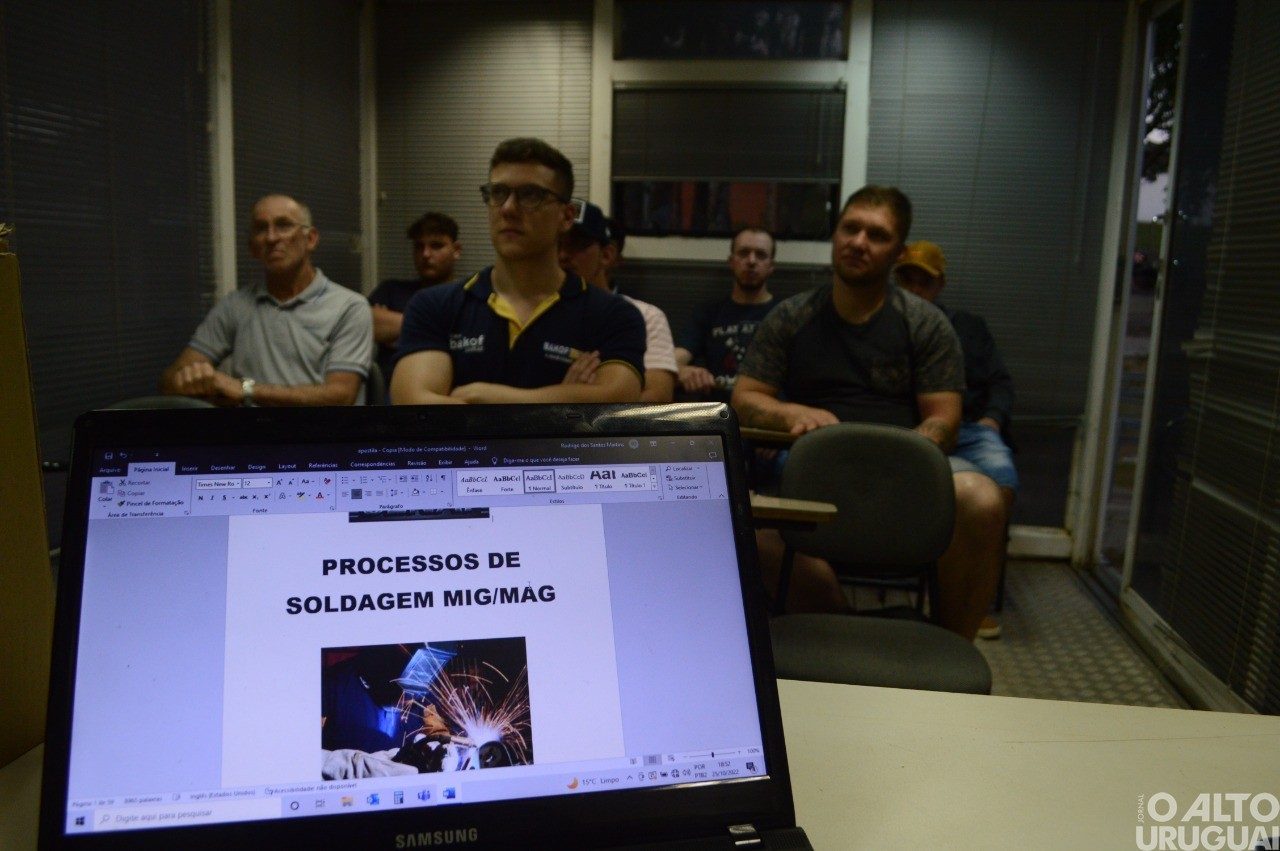Curso de Solda Mig/Mag inicia em Frederico Westphalen