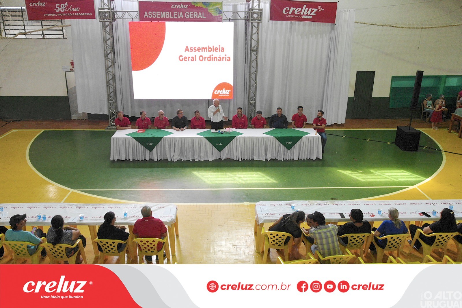 Creluz realiza assembleia geral e aprova plano de investimentos para 2024
