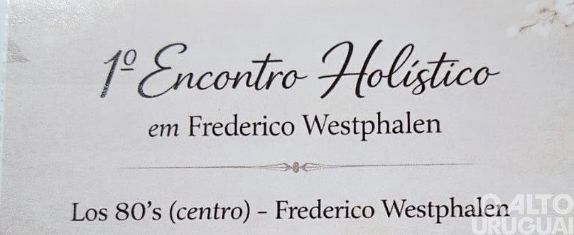 1º Encontro Holístico será realizado em FW