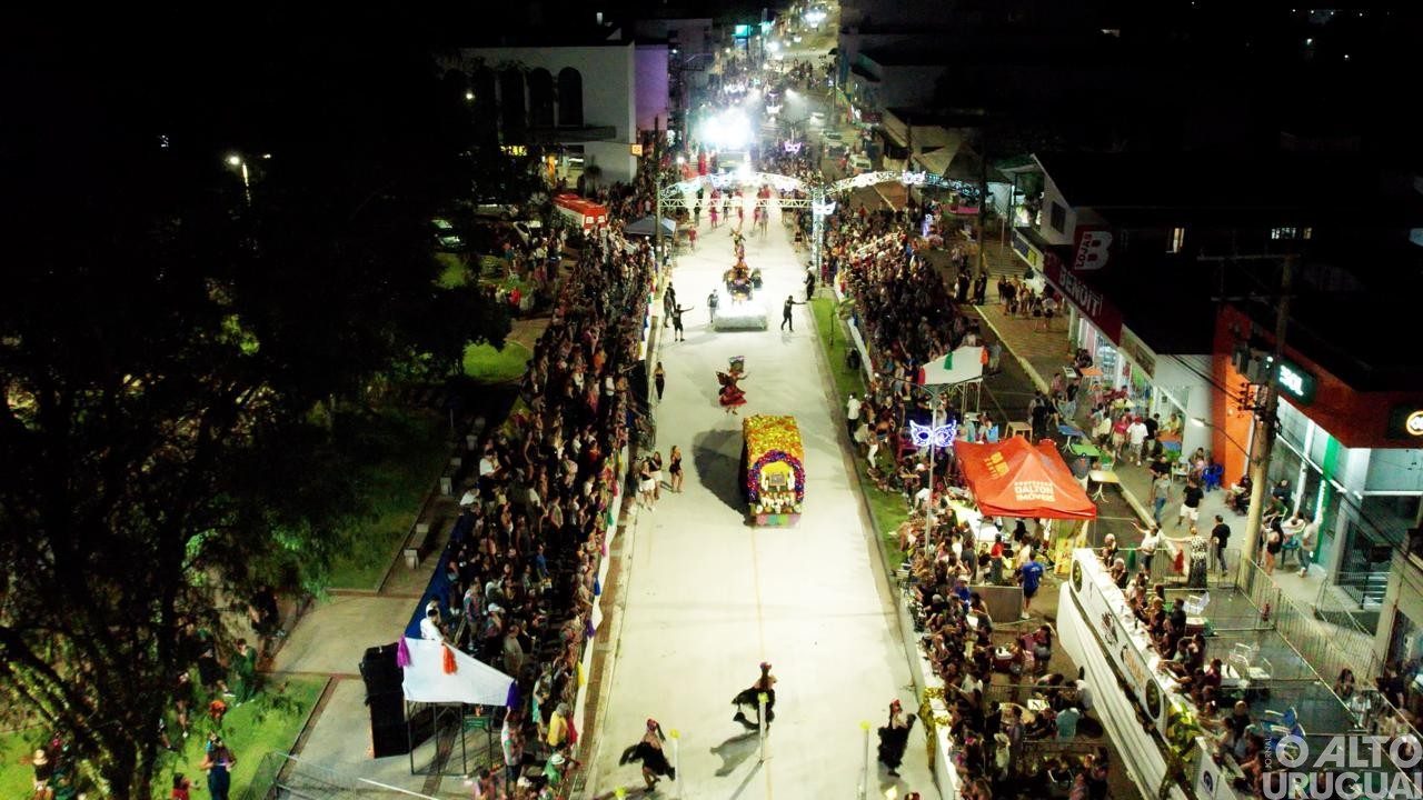 Carnaval Regional de Rua 2026 de Seberi reúne mais de 18 mil pessoas
