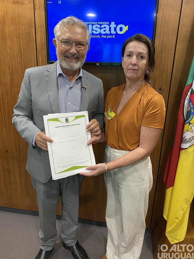 Legislativo de Cristal do Sul articula recursos na capital federal