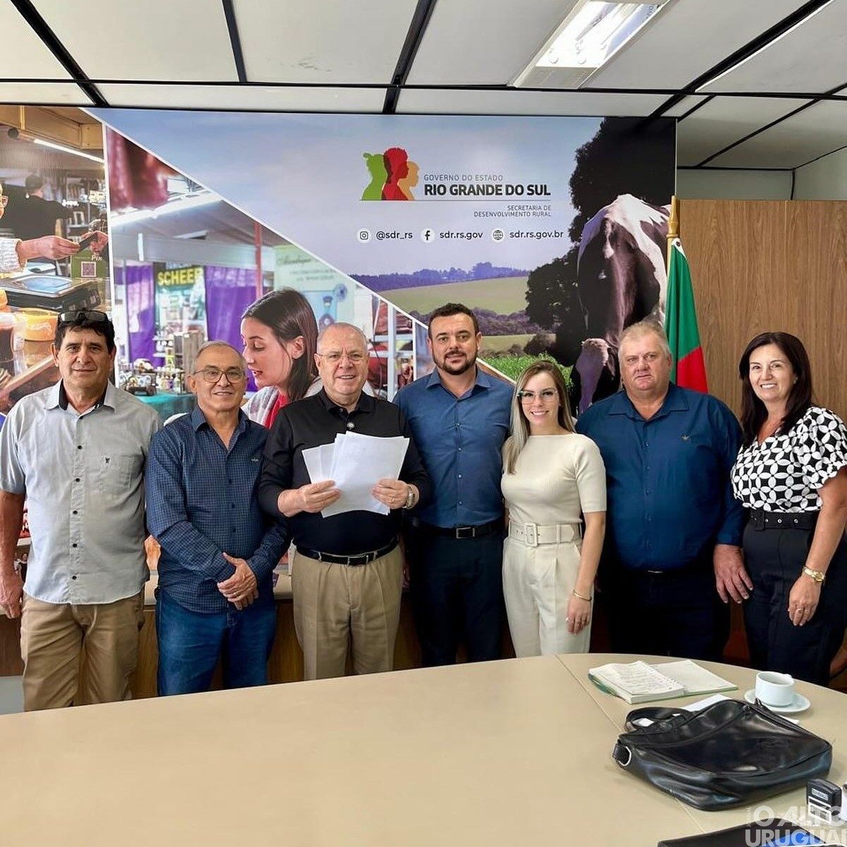 Prefeito de Erval Seco garante recursos para a agricultura local