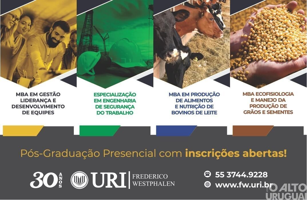 URI/FW oferece quatro cursos de pós-graduação presenciais