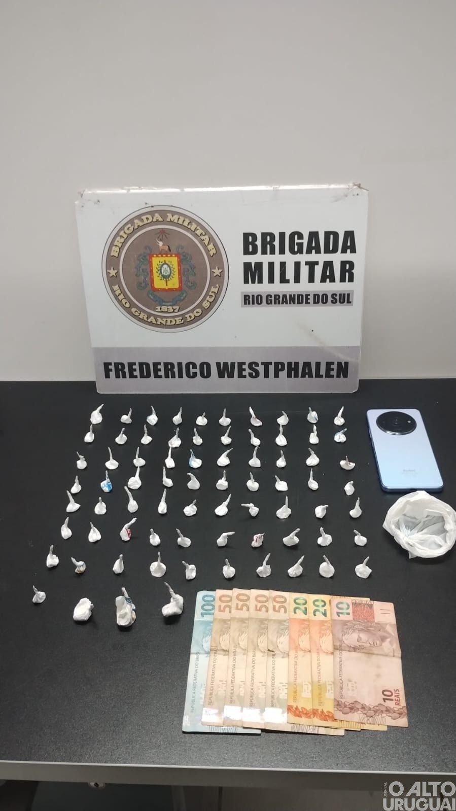Homem é preso por tráfico de drogas em Frederico Westphalen