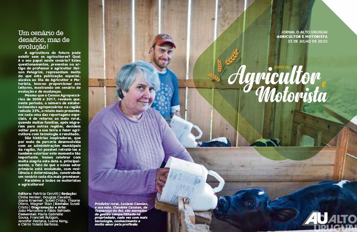 Confira o caderno especial "Agricultor e Motorista"