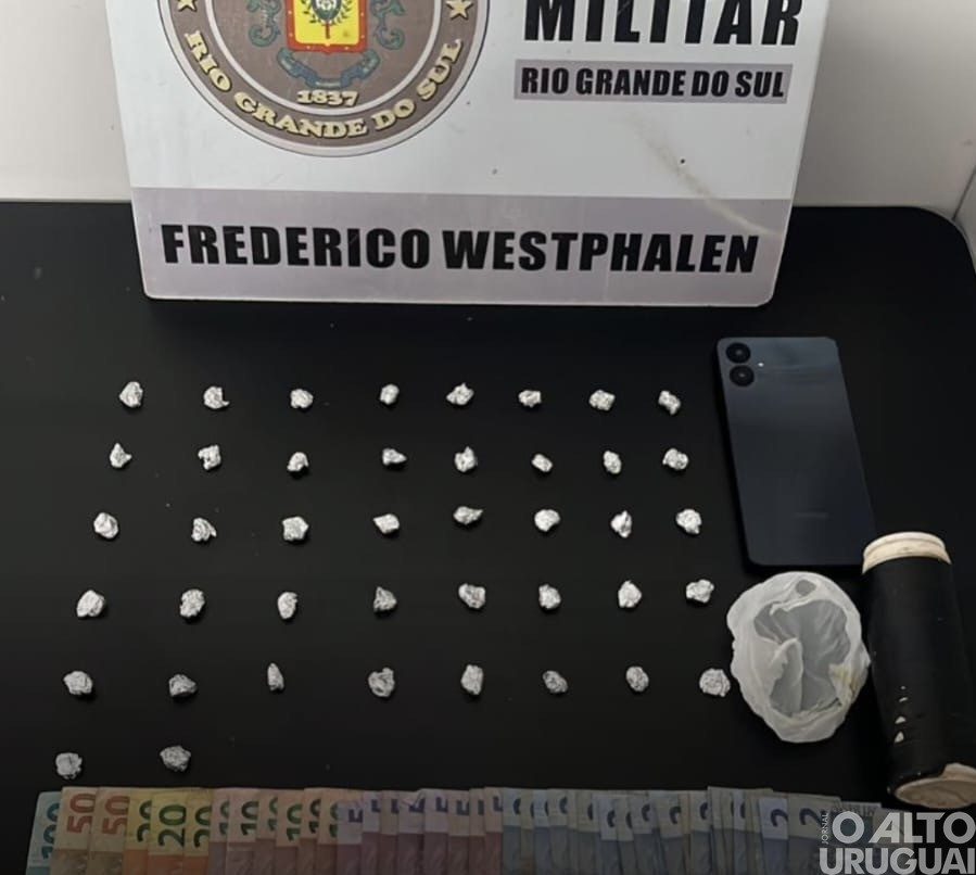 Homem é preso em Frederico Westphalen pela Brigada Militar
