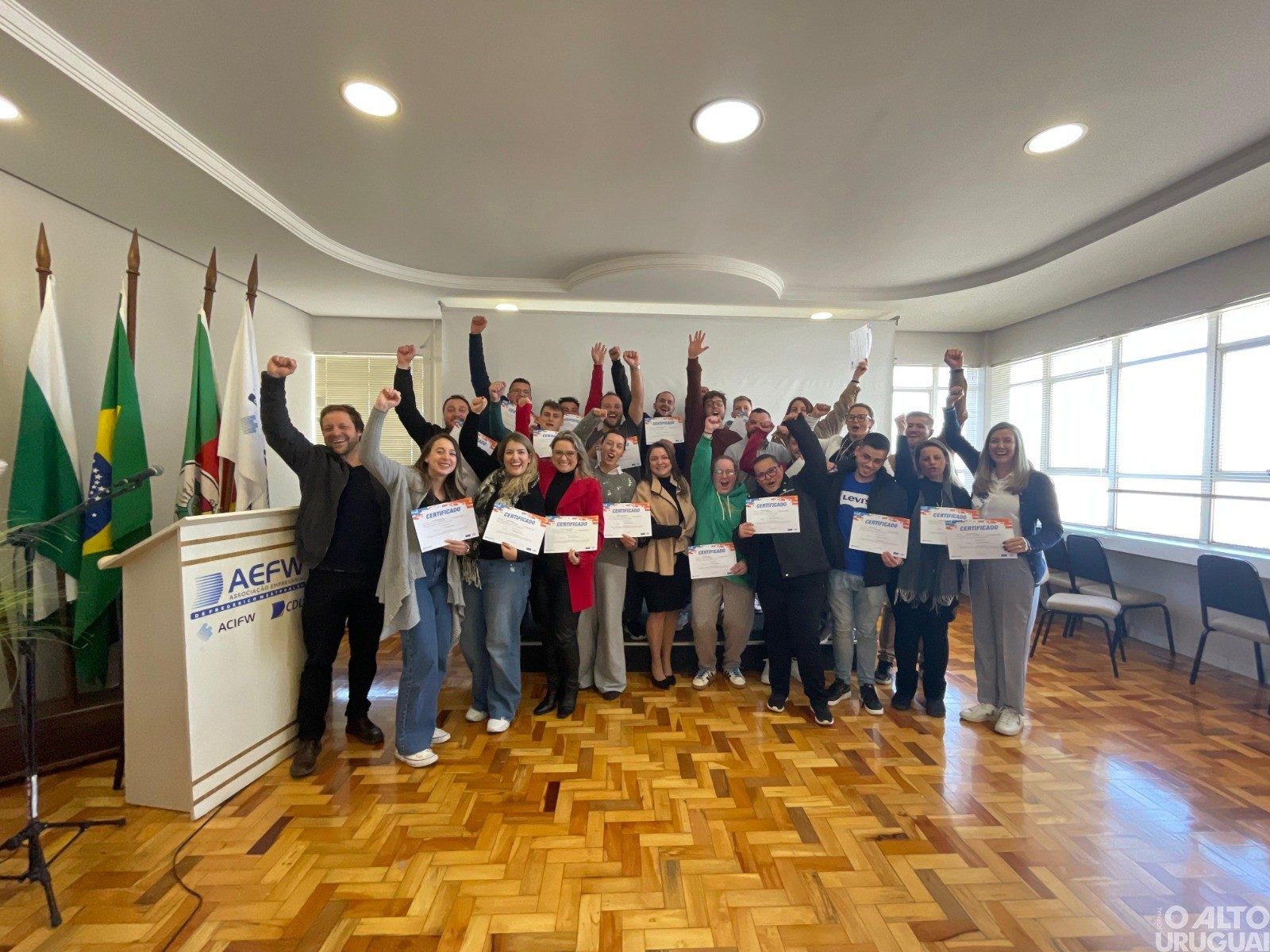 AEFW e Sebrae formam nova turma de empretecos