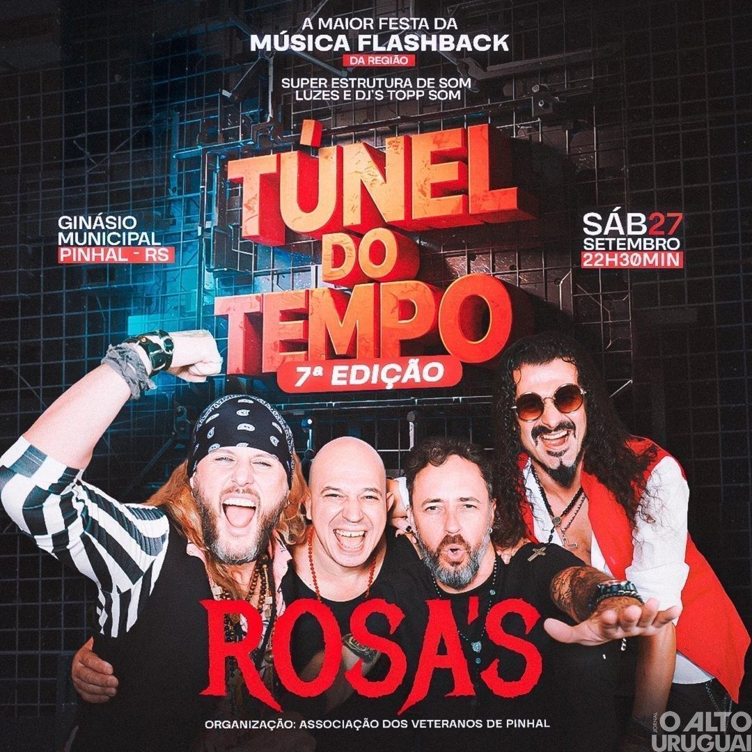 Túnel do Tempo será realizado no dia 27 de setembro em Pinhal