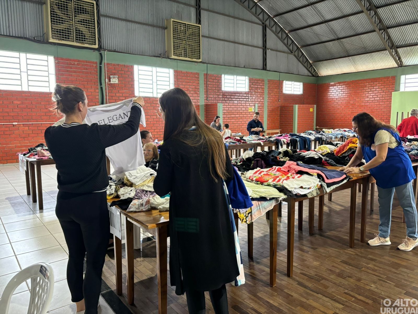 Mais uma edição do Varal da Solidariedade é realizada em FW