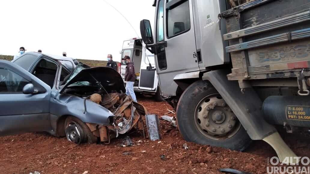 Uma pessoa morre em acidente na BR-386 em Boa Vista das Missões