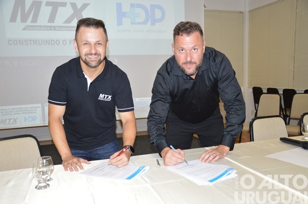 Assinado contrato entre empresa e HDP para a construção da Oncologia