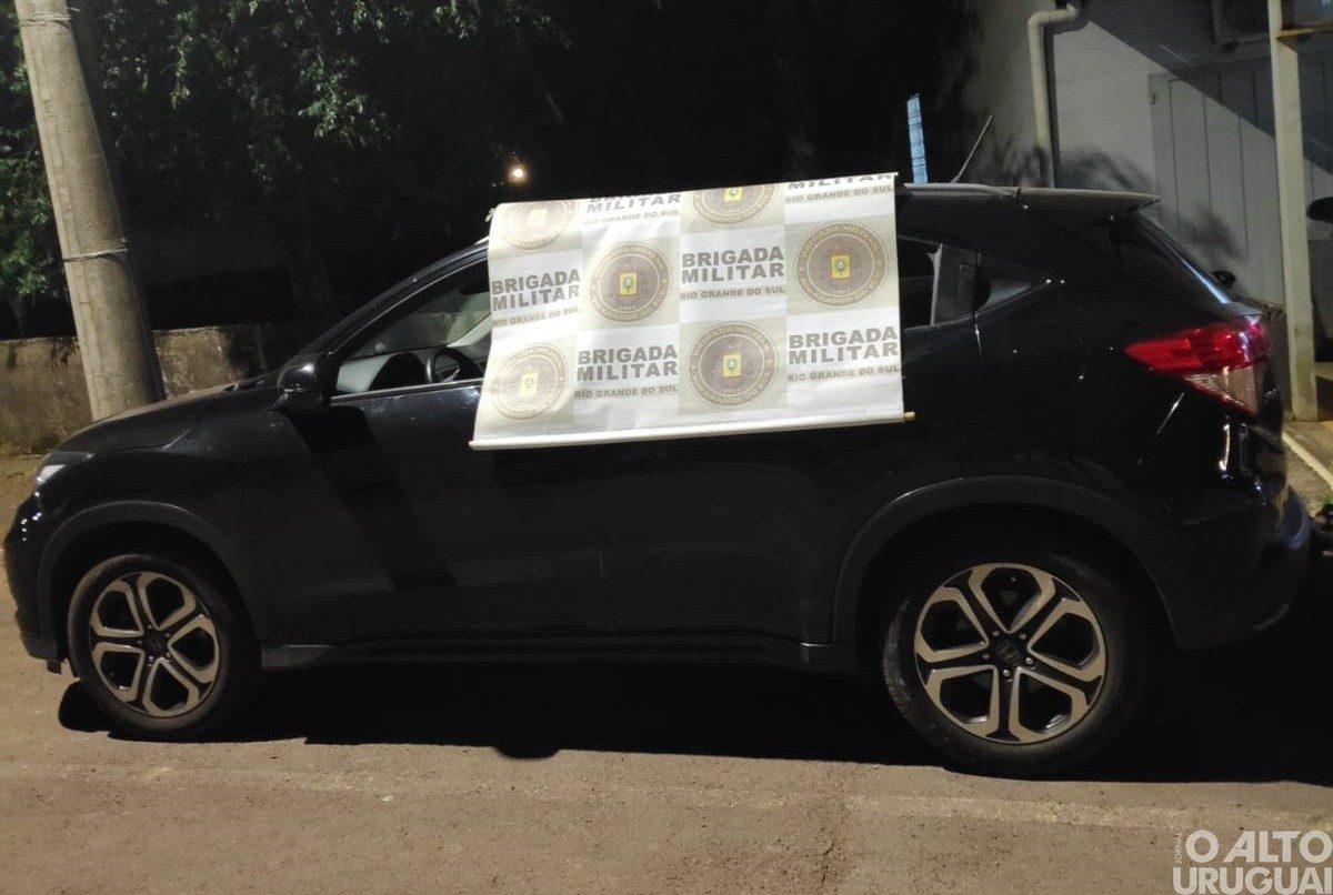 BM prende homem com veículo furtado em Ametista do Sul