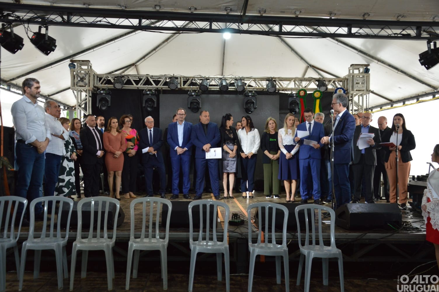 Abertura oficial da Facipal é marcada por anúncios de melhorias para Palmitinho