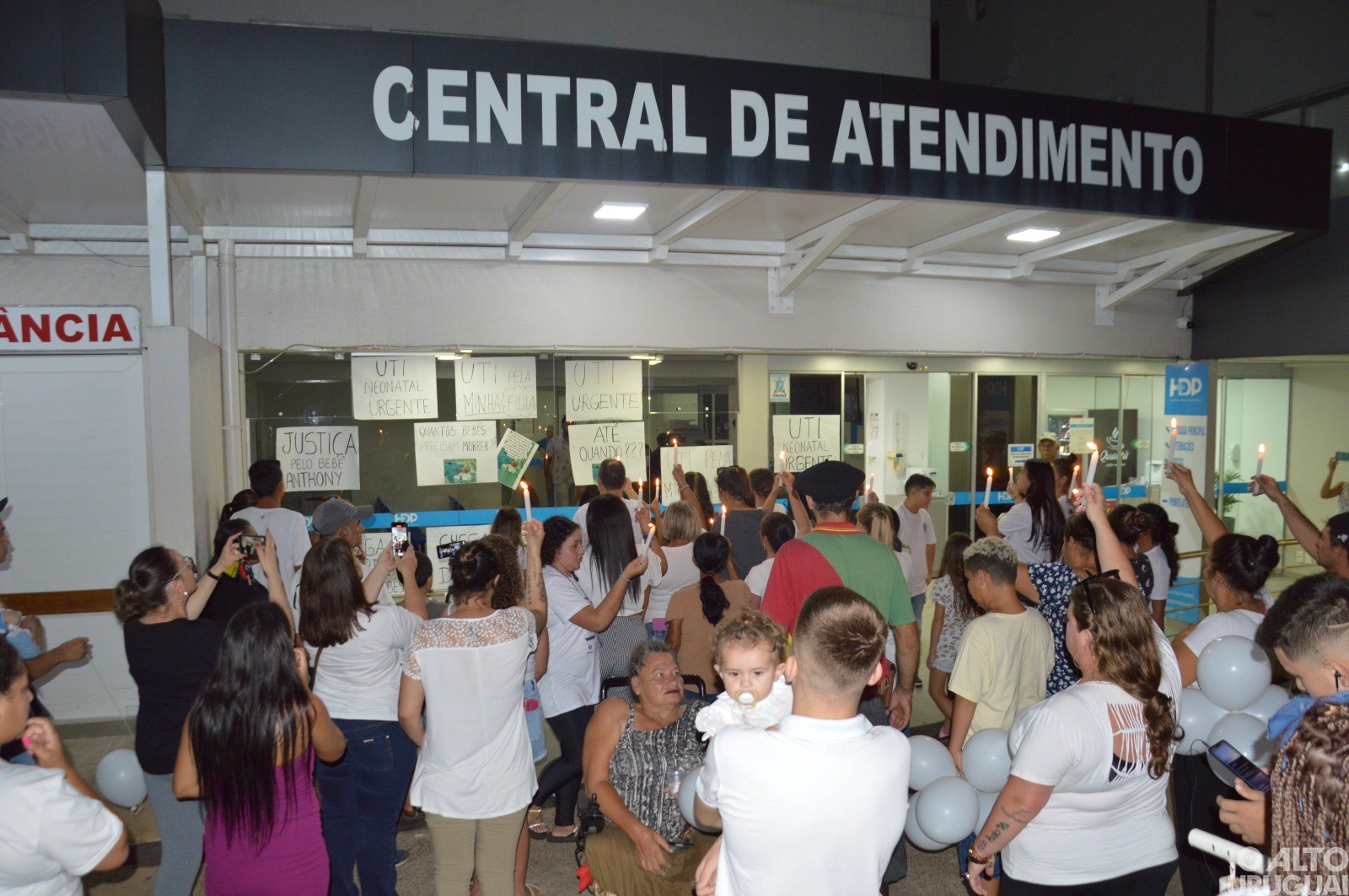 AUNP-RS realiza protesto pacífico em FW