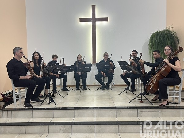 Camerata Cordis encerra turnê 2025 em Frederico Westphalen