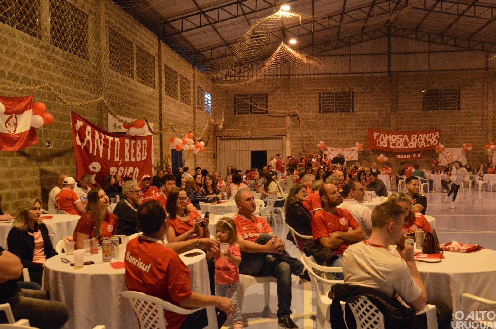 Jantar beneficente dos 17 anos do Núcleo Colorado reúne mais de 200 pessoas em FW