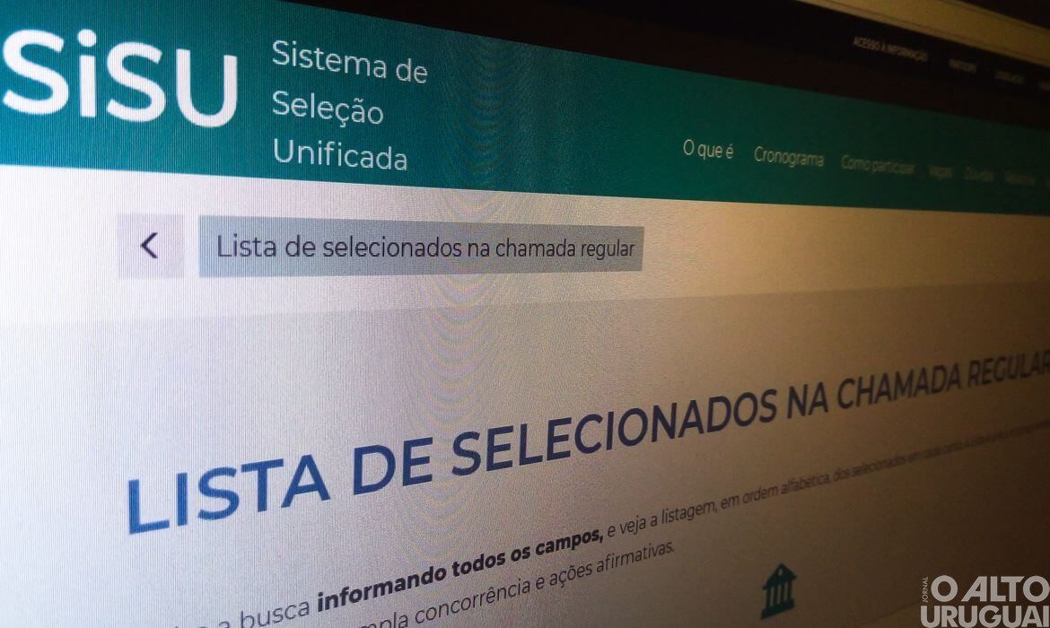 Prazo para matrícula de aprovados na primeira chamada do Sisu acaba nesta terça-feira, 8