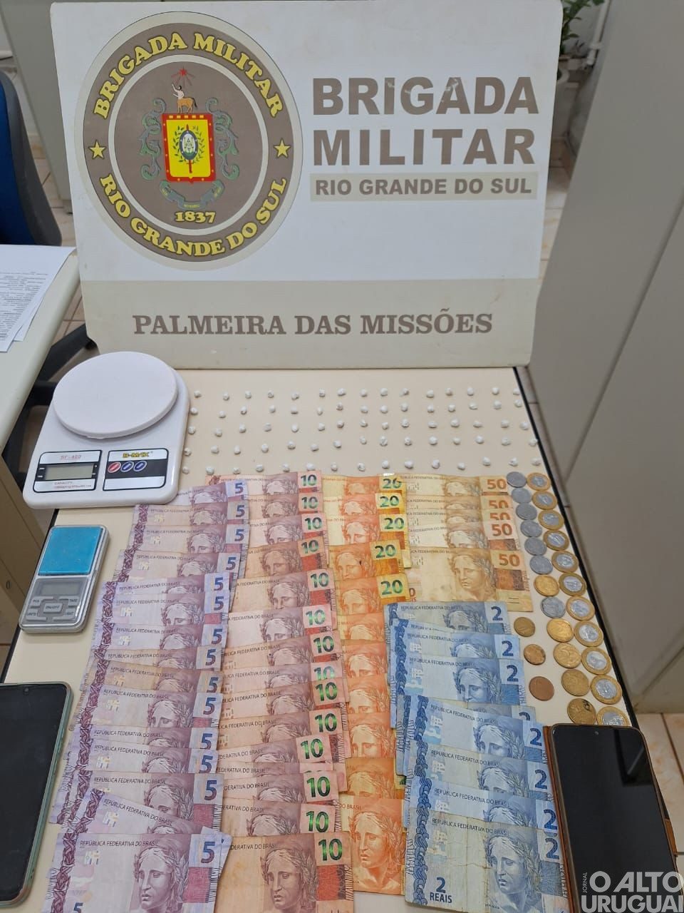 Duas mulheres são presas por tráfico de drogas em Palmeira das Missões