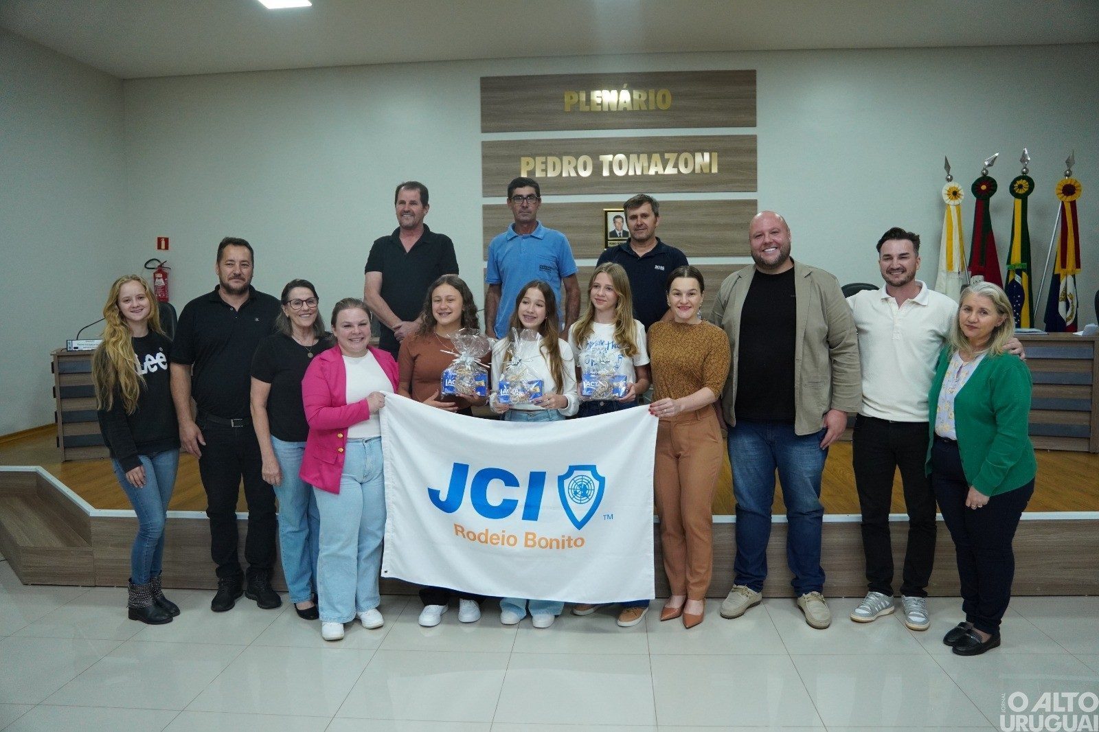 Estudantes de Rodeio Bonito apresentam dissertações na Câmara de Vereadores